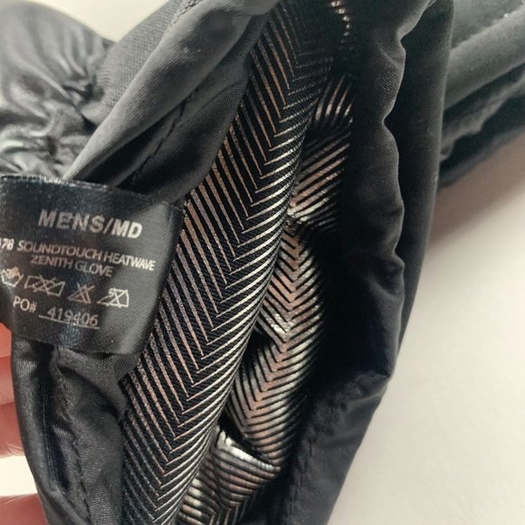 Seirus Innovation HeatWave SoundTouch Zenith Men's Black Waterproof Glove M 8332 - Picture 6 of 11